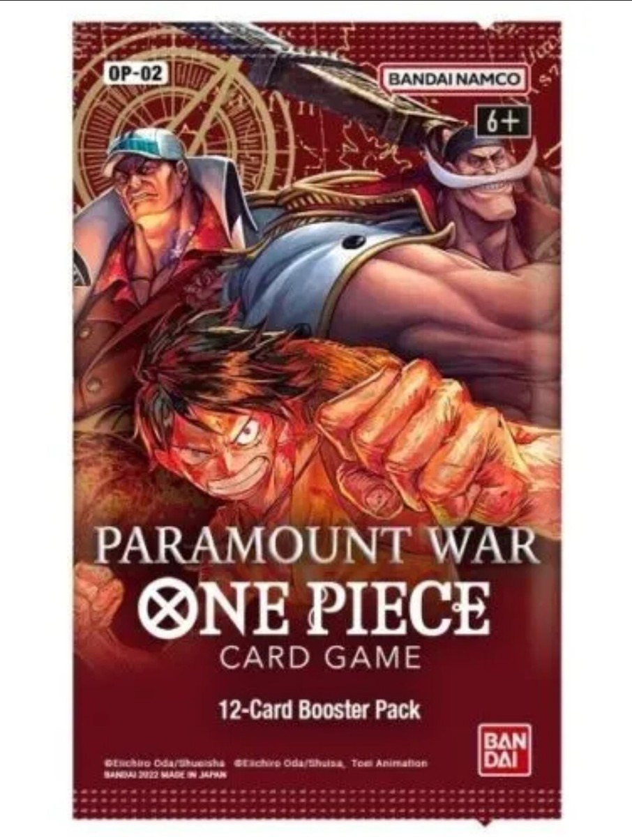 one piece paramount war english booster box One Piece Card Game main image 0