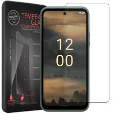 2x Feuille à Portée de Main pour Nokia XR21 Film Verre Protection D'Ecran