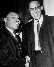 Malcom X with Martin Luther King Jr 8