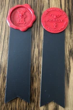 2 Warhammer 40k Purity Seal Bookmarks Astra Militarium Space Marine Inquisition