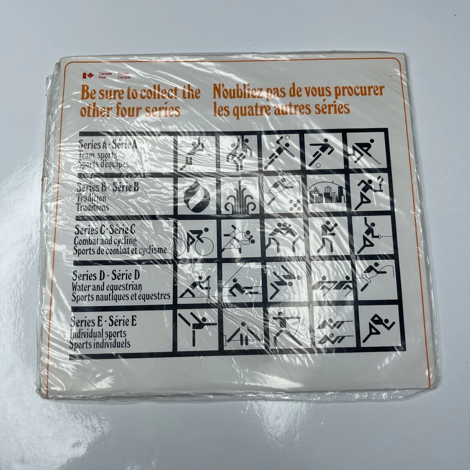 E Olympic 76 Souvenir 5 Cancellations FDC International Canada Series E - Image 3 of 4