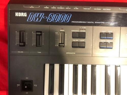 Korg DW-8000 altes funktionierendes Schätzchen - Bild 2 von 7