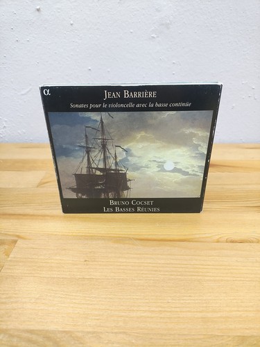 Jean Barriere Sonatas Cello French BRUNO COCSET Alpha Audio CD - Picture 9 of 13