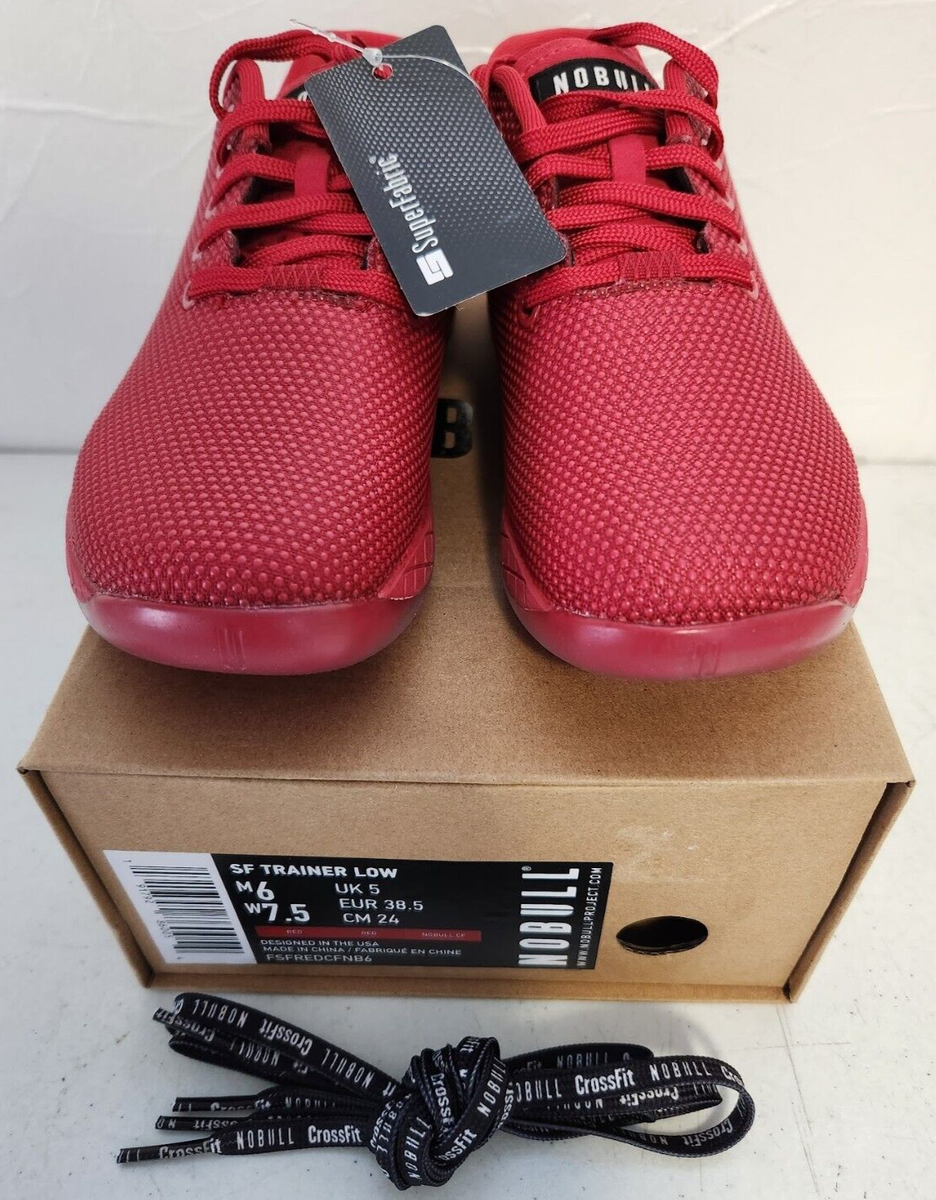 Nobull SF Trainer Low #FSFREDCFNB6 Size US M6 Red