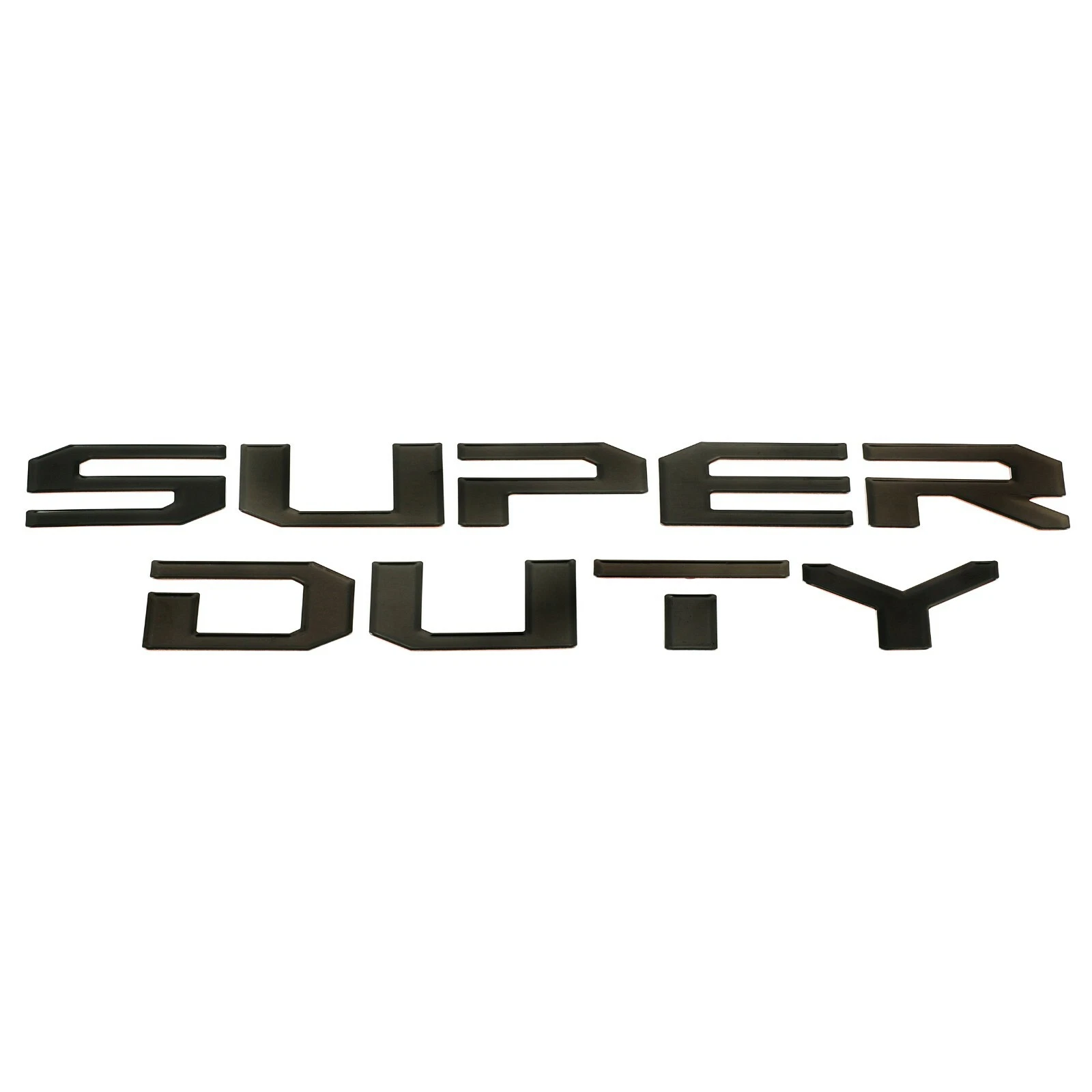 Letras del capó negro para Ford Super Duty F-250 F-350 2017-2019