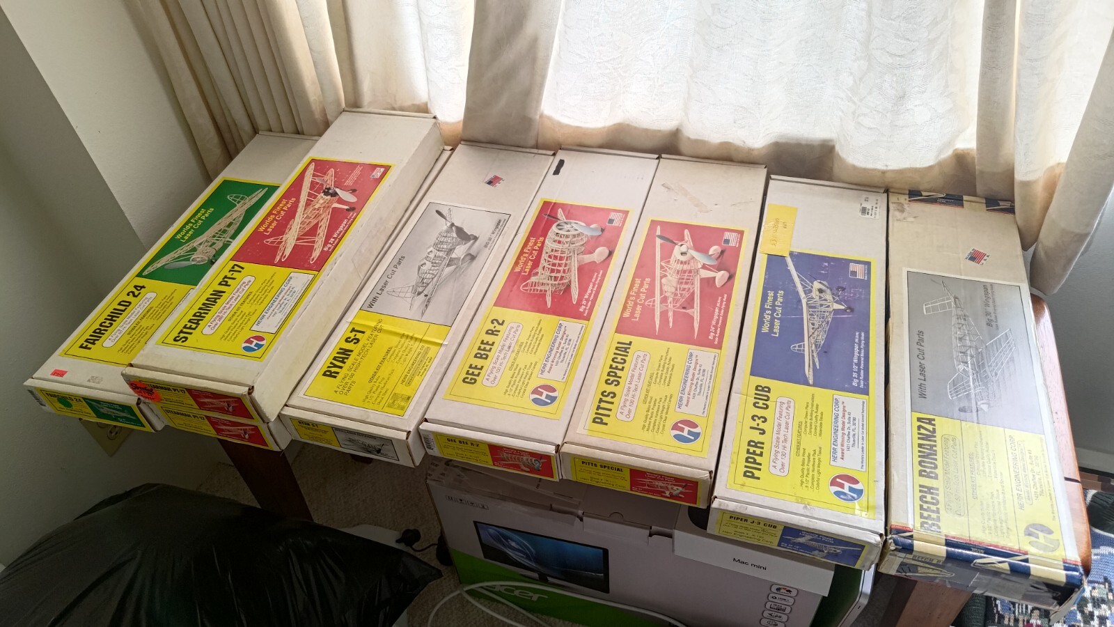 Lot of 8 Herr Engineering Corp model airplane kits eBay