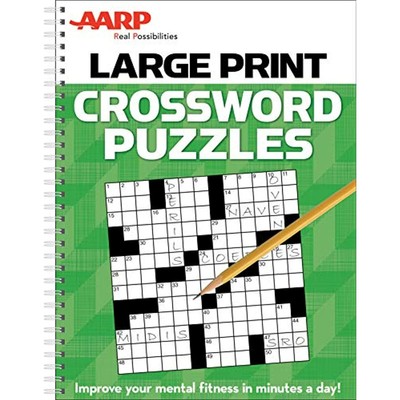 AARP Large Print Crossword Puzzles 9781450894364 | eBay