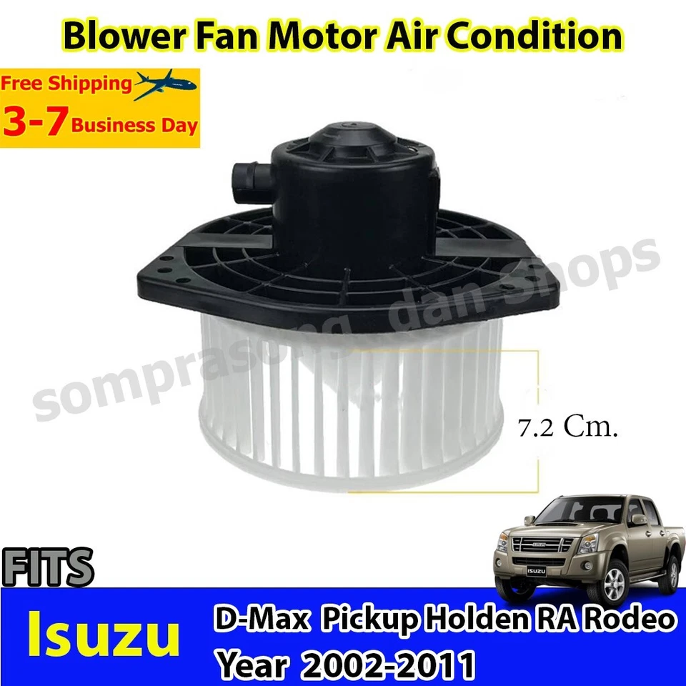 Repuesto motor soplador CA Isuzu D-Max Holden RA Rodeo 2002-2011 Foto 2 de 4