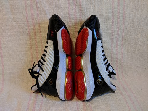 Nike Lebron XVI 16 SB Remix Black White Red Gold 49ers CD2451 101 Shoe Size 12.5 - Picture 5 of 15