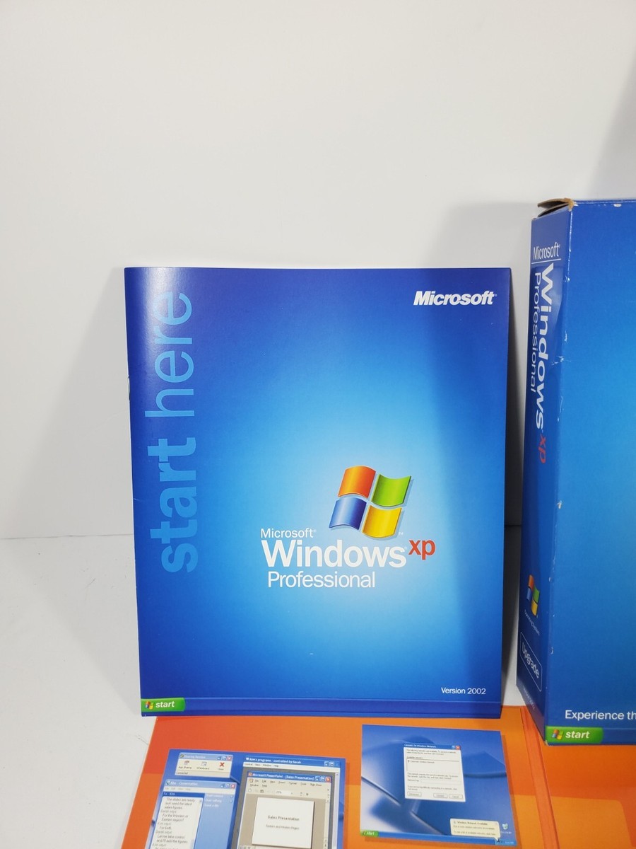 MICROSOFT WINDOWS XP PROFESSIONAL Big Box Upgrade version MICROSOFT WINDOWS XP PROFESSIONAL Big Box Upgrade version