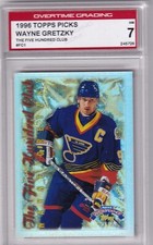 1996 Topps Picks Hockey Wayne Gretzky the Five Hundred Club Overtime 7