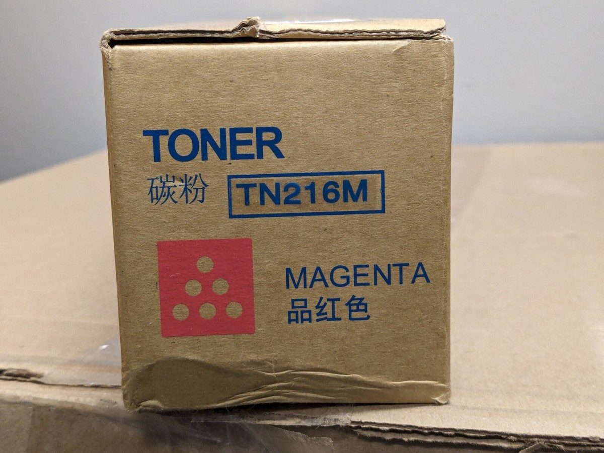 Konica Minolta TN216M Toner Cartridge Magenta A11G331 / A9H0387 | eBay