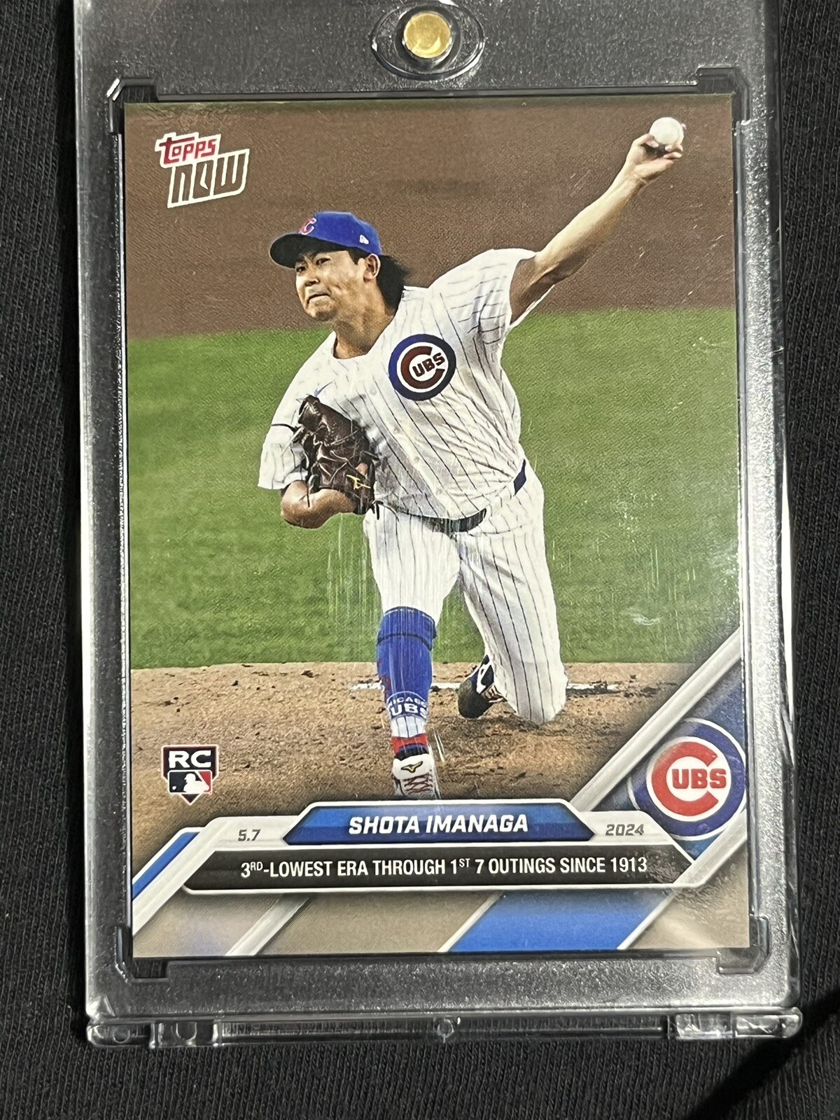 Shota Imanaga RC Chicago Cubs 2024 Topps Now #165