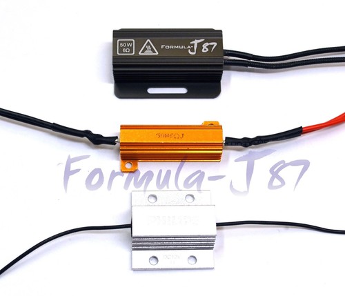 LED Load Equalizer 50W Resistor Bulb 1157 Front Turn Signal No Hyper Flash Stop - Picture 8 of 12