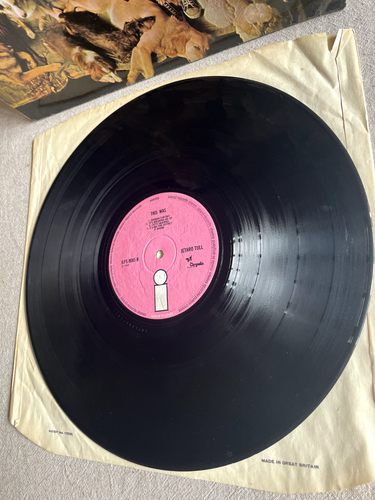 JETHRO TULL - THUS WAS - 12" LP VINYL RECORD - 1968 - ISLAND - Picture 9 of 9
