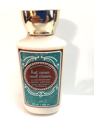 Bath & Body Works Hot Cocoa and Cream Shea Butter Vitamin e Lotion New 8oz