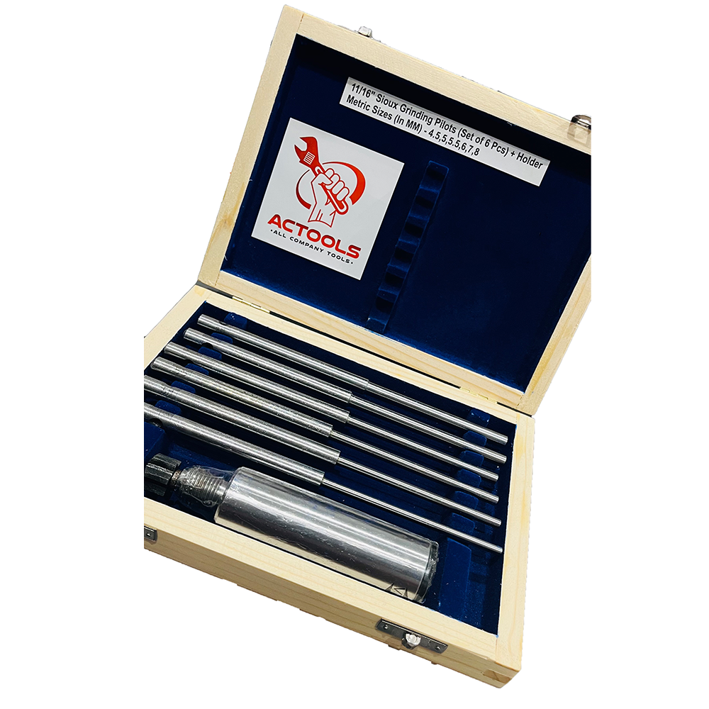 Sioux Valve Seat Grinder Pilots Set 6 Pcs .385" Top Size( 4.5mm to 8mm