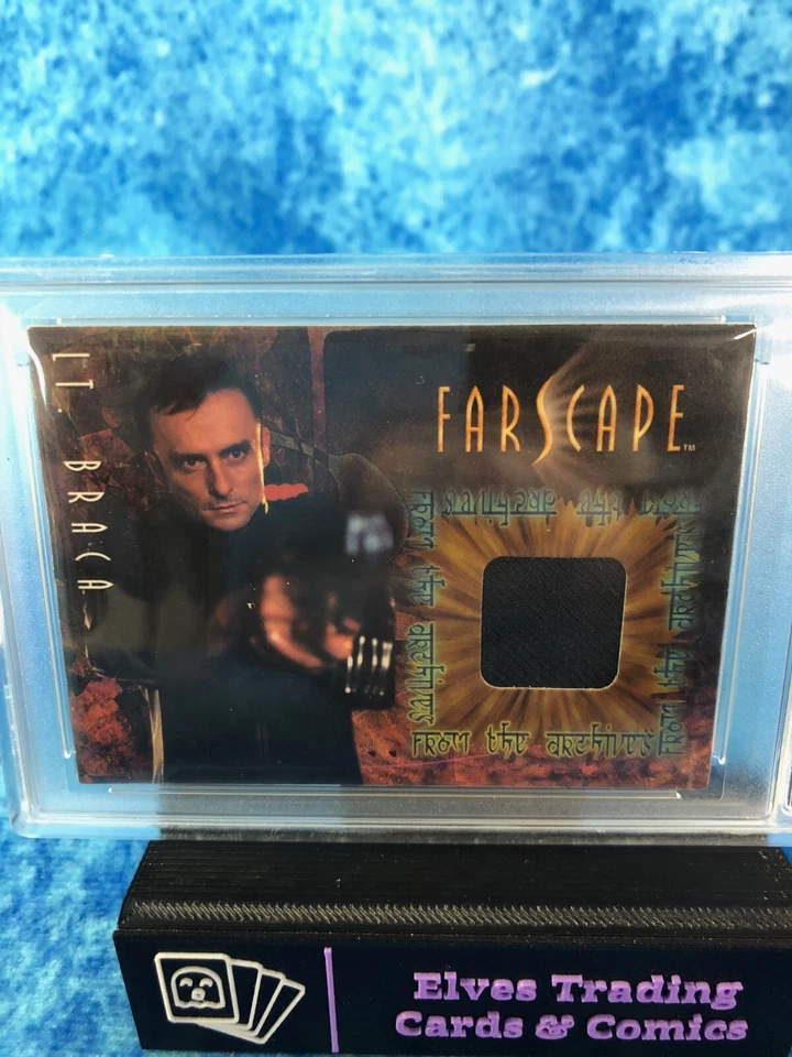 Farscape Season 4 LT Barca Costume Patch Card MGC 7 Graded Card Slab 108060 - Image 2 of 4