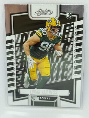 Lukas Van Ness Rookie 2023 Panini Absolute Football # 150