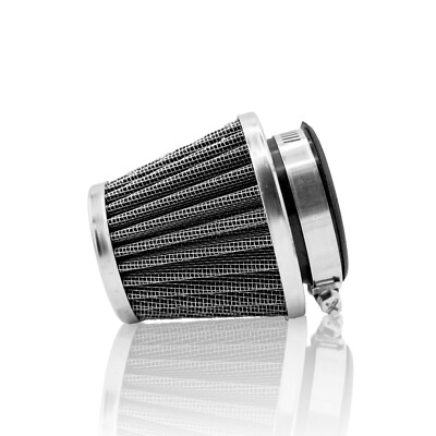 Tunejoy Luchtfilter voor motorfiets, 42 mm, luchtinlaatfilter voor
