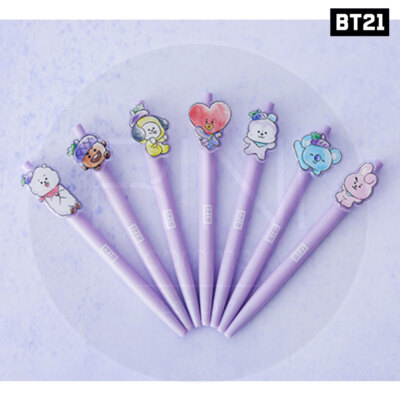 BTS BT21 Official Authentic Goods Hope in Love Acrylic Gel Pen + Tracking Number
