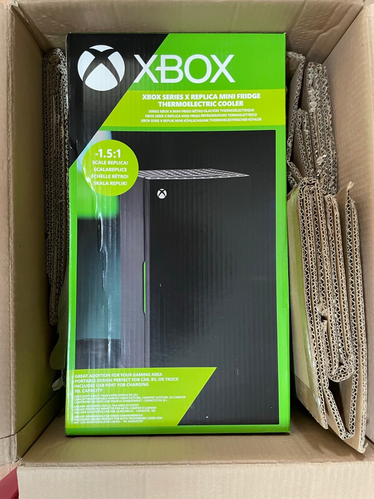 Xbox Series X 10L Mini Frigo Nero Termoelettrico NUOVO Xbox mini