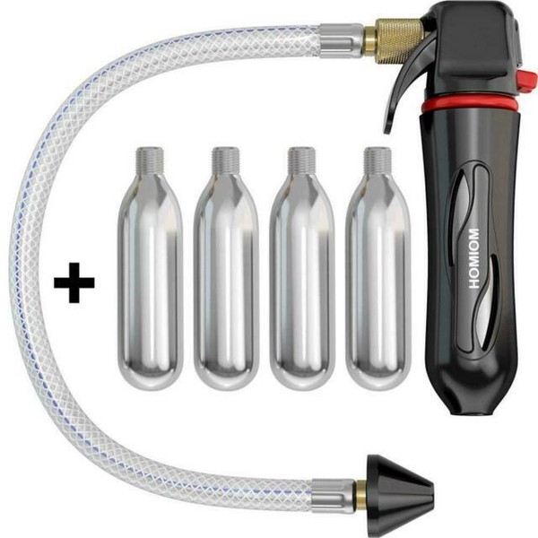 Drain Gun 4 Co2 Cartridges Included for A/c Condensate Lines Health