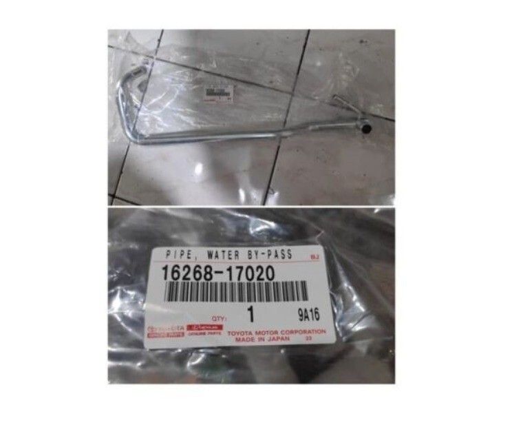 よっしー① TOYOTA GENUINE 16268 - 17020 PIPE WATER BY-PASS NO.1 | eBay