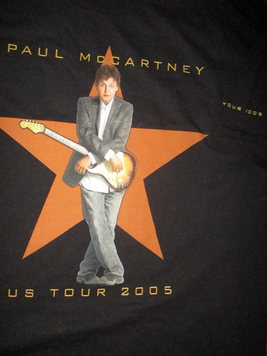 NWOT PAUL McCARTNEY 2005 US Tour Shirt Large THE BEATLES Unworn | eBay