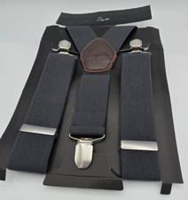 ZOYETTE Y shape BRACES with 3 Carabiner Clips 35mm - GREY RRP 19.99