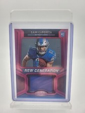 2023 Panini Certified Sam LaPorta Pink Mirror 049/299 New Generation Jerseys