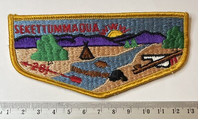 OA Lodge 281 Sekettummaqua S2b Vintage Black Beaver Council Oklahoma BSA