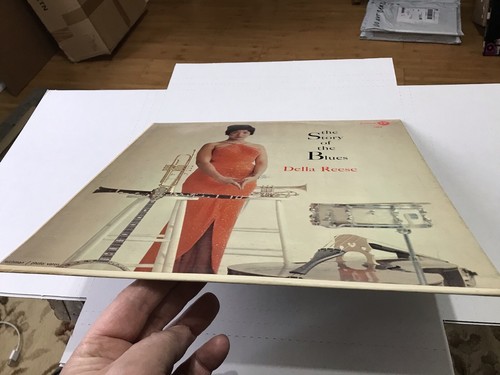 DELLA REESE THE STORY OF THE BLUES LP JUBILEE 1095 VG - Foto 3 di 7