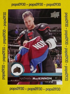 Nathan MacKinnon, Colorado Avalanche, 2017, Upper Deck Series I, #48