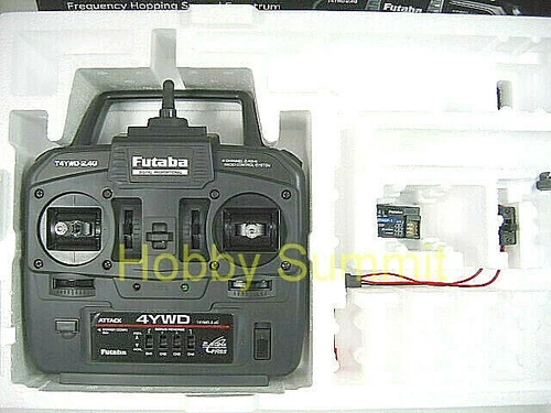 Futaba 2.4G  ATTACK  4YWD   4-Ch R/C  Highlift  Tamiya 4WD Truck MFC-02  Bruiser - Picture 1 of 13