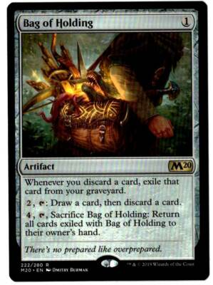 bag of holding mtg card The Bag of Holding Non-Foil Bundle