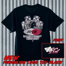 SO-CAL Speed and Power Equipment (7053). Black or White 100% Cotton T-shirt.  