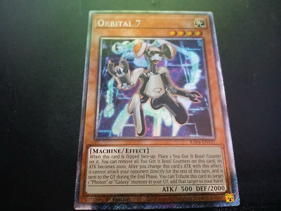 Orbital 7 (Platinum Secret Rare) RA04-EN197 Quarter Century Stampede 1st Edition