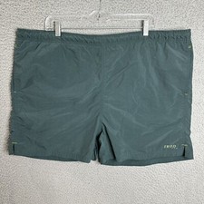 Izod PerformX Swim Trunks Mens XLarge Green Nylon Poly Lightweight Beach Outdoor