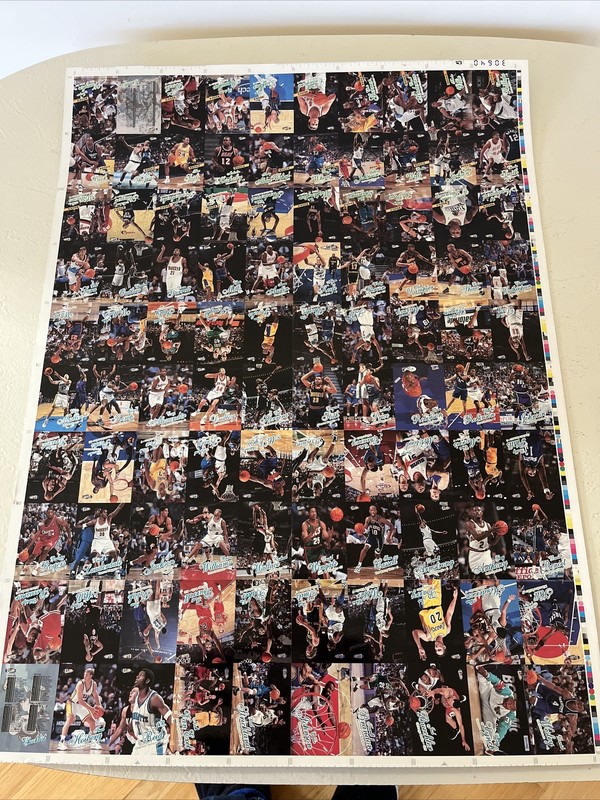 Basketball Ultra 1997/1998 Uncut Sheet