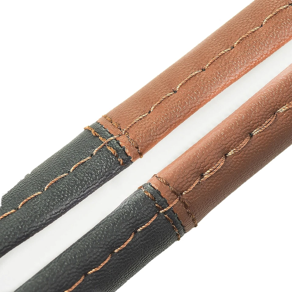 Housse De Volant Housse De Volant Ø 38x8,2cm /15x3 Pouces Brun Noir Pour VOLVO - Photo 4/4