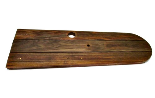 Boat Anchor Bow Pulpit 50" Long Genuine Teak Wood Beautifully  Reconditioned