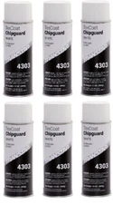TRANSTAR White Tex Coat Chip Guard, Aerosol TRE-4303 (6 Pack)