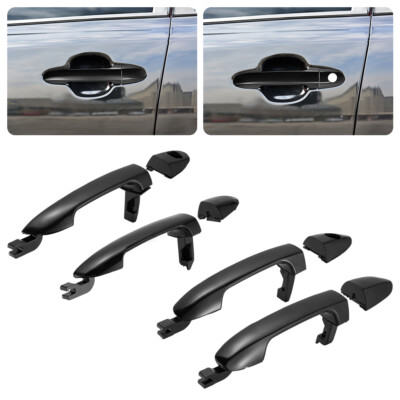 4PC For 2004-2009 Kia Spectra Exterior Front & Rear Right Left Side Door Handle