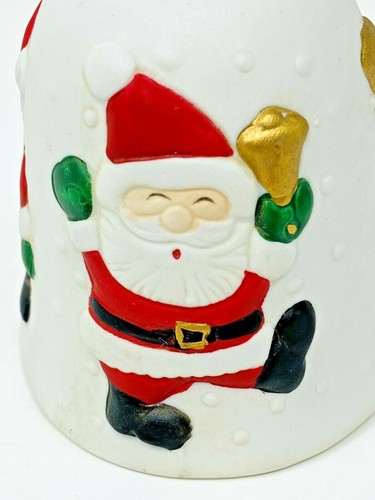 Vintage UCGC Santa Claus Christmas Ceramic Figurine With Music Box Pull String - Picture 3 of 5