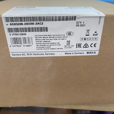 1pc New SIEMENS 6GK5206-2BD00-2AC2 PLC Module 6GK5 206-2BD00-2AC2 in Box