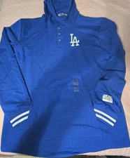 Baseballism MLB Dugout Hoodie Los Angeles Dodgers LA 2XL Brand New W/ Tags