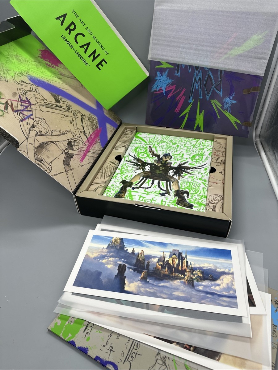The Art and Making of Arcane: Portfolio Edition W/Vinyl | eBay