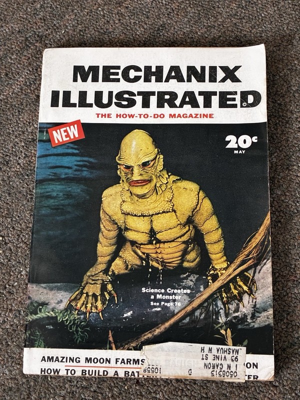 Mechanic Illustrated May 1954 Monsters Feature Article