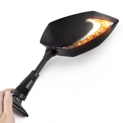 KiWAV Lucifer LED Fairing Mirrors day Light + indicator for Honda NT700V 06-08 - Picture 3 of 11
